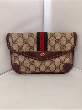 Gucci Sherry line accessory pouch